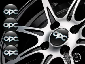 Custom dome stickers Racing Style Sleek Labels